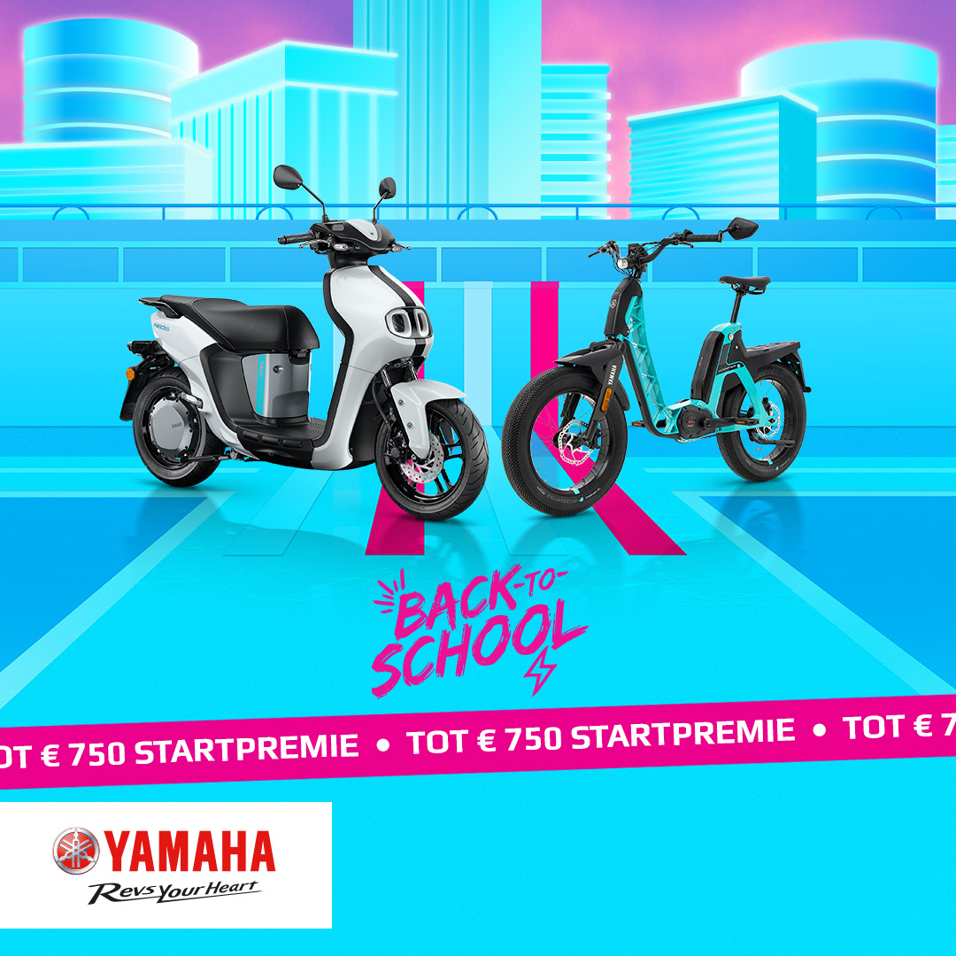 In stijl terug naar school met de Back to School actie van Yamaha | MotorCentrumWest